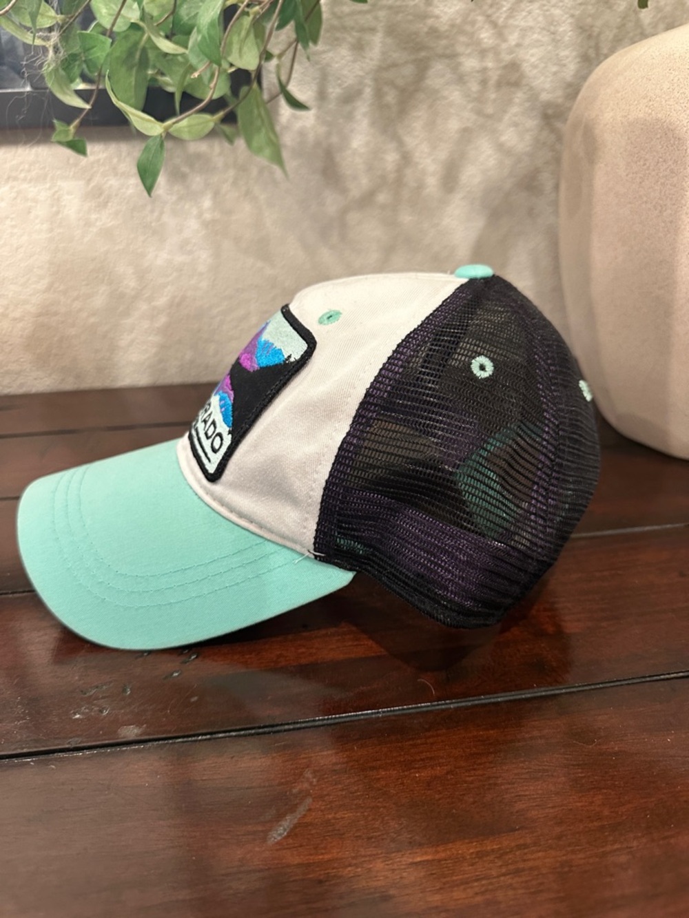 Colorado LTD Mint and White Trucker Hat - Picture 2 of 6